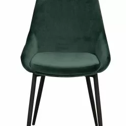 Rowico AB SIERRA Tuoli Samettiverhoilulla -Myynti Säilytyskalusteet 110397 a sierra stol gron sammet r scaled