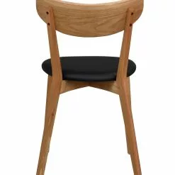 Rowico AB AMI Tuoli Varastovärit -Myynti Säilytyskalusteet Ami tuoli lv tammi PU musta 113031 5