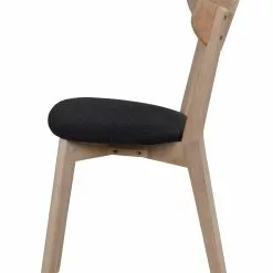 Rowico AB AMI Tuoli Varastovärit -Myynti Säilytyskalusteet Ami tuoli valkolakattu kangas harmaa 113023 3