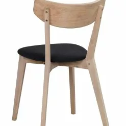 Rowico AB AMI Tuoli Varastovärit -Myynti Säilytyskalusteet Ami tuoli valkolakattu kangas harmaa 113023 4