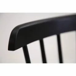 Pohjanmaan Kaluste Oy ANNI Pinnatuoli Koivu -Myynti Säilytyskalusteet Anni tuoli Musta detail01