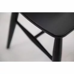 Pohjanmaan Kaluste Oy ANNI Pinnatuoli Koivu -Myynti Säilytyskalusteet Anni tuoli Musta detail02