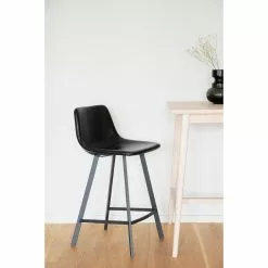 Rowico AB AUBURN Baarituoli -Myynti Säilytyskalusteet Auburn baarituoli musta 117677 milj