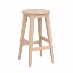 Edessä -Myynti Säilytyskalusteet Austin baarituoli valkotammi 1