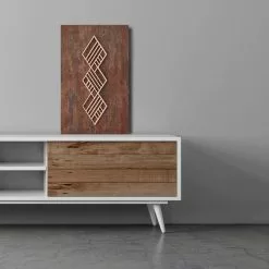 Havina By North Oy BOHO VINOUMA RUOSTE Sisustustaulu 37 X 57 Cm -Myynti Säilytyskalusteet Boho Vinouma sisustustaulu ruoste 02