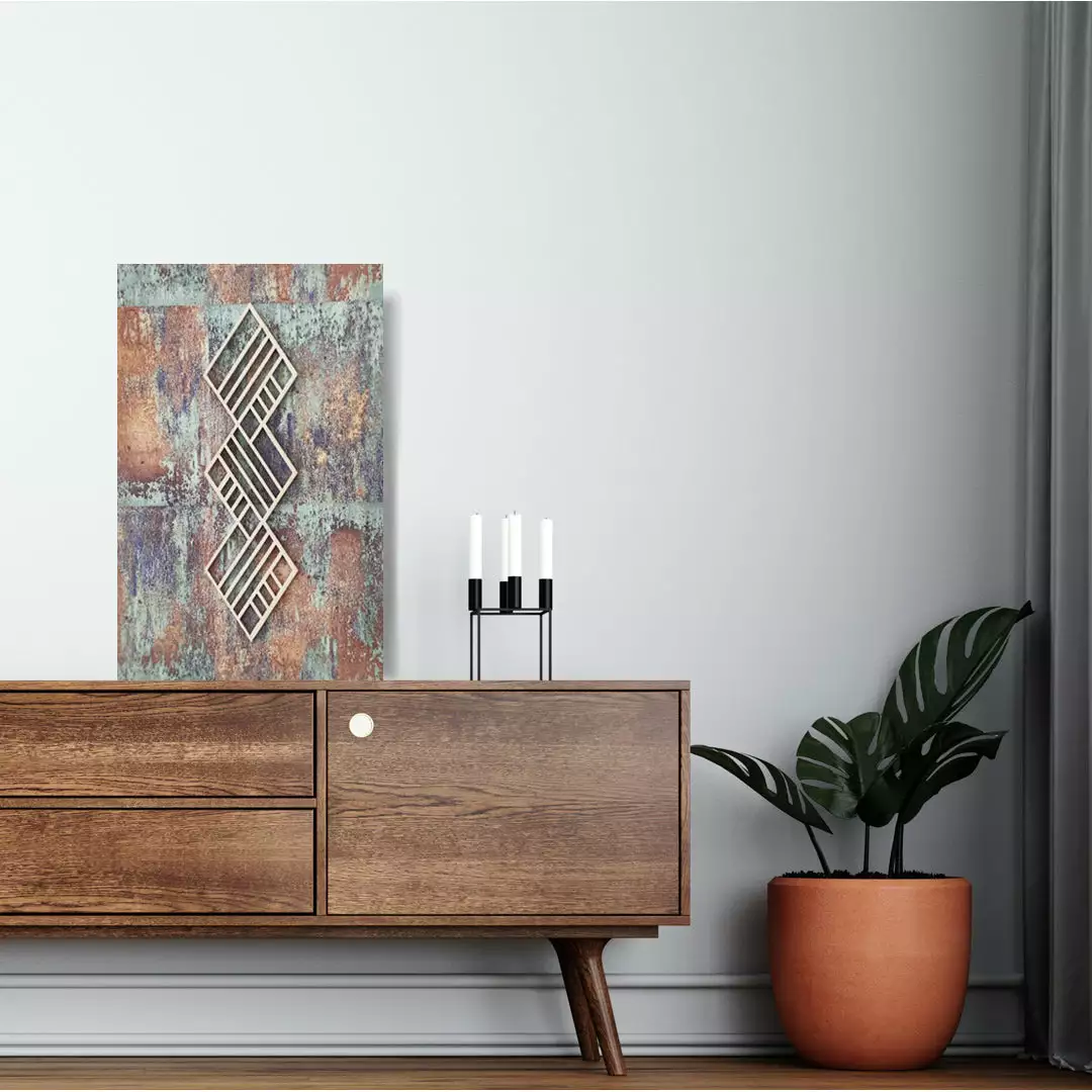 Havina By North Oy BOHO VINOUMA VÄRIKÄS RUOSTE Sisustustaulu 37 X 57 Cm 3 Havina By North Oy BOHO VINOUMA VÄRIKÄS RUOSTE Sisustustaulu 37 X 57 Cm - Image 3