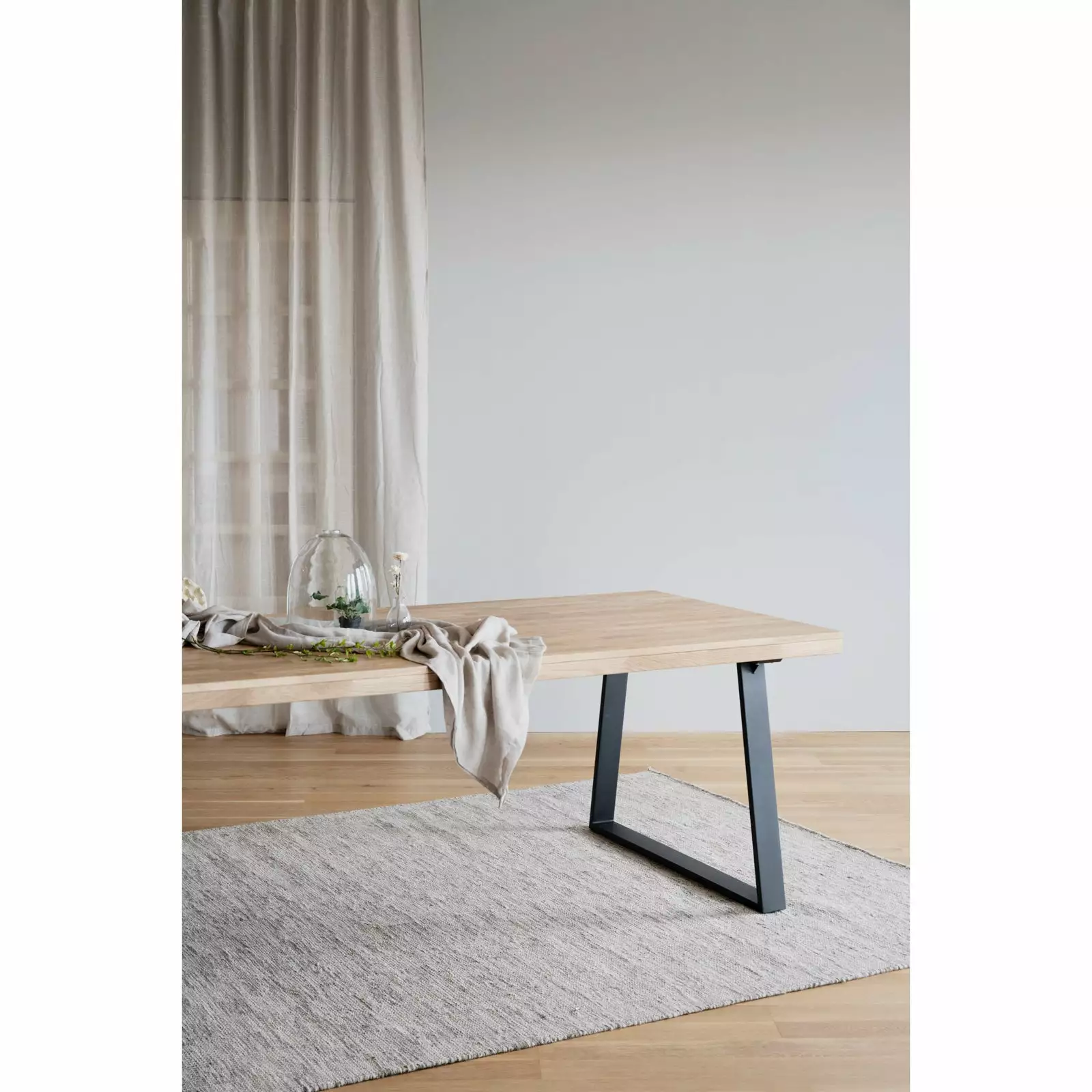 Rowico AB BROOKLYN Ruokapöytä 220 X 95 Cm Metallijaloilla 10 Rowico AB BROOKLYN Ruokapöytä 220 X 95 Cm Metallijaloilla - Image 10