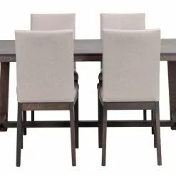 Rowico AB BROOKLYN Ruokapöytä -Myynti Säilytyskalusteet Brooklyn ruokaryhma Amanda rr 1 4 savunharmaa 2