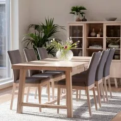 Rowico AB BROOKLYN Ruokapöytä -Myynti Säilytyskalusteet Brooklyn ruokaryhma Amanda rr 1 6 Brooklyn vitriini milj 3 1