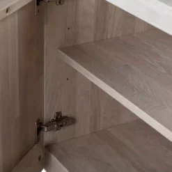 Rowico AB BROOKLYN Senkki 160 Cm -Myynti Säilytyskalusteet Brooklyn senkki valkotammi detalj