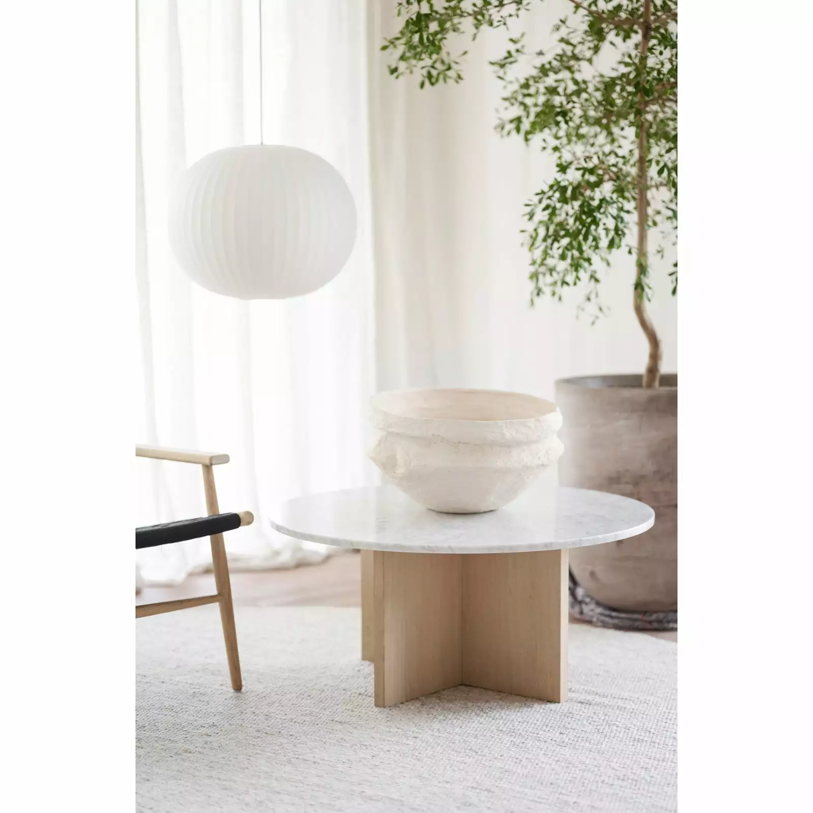 Rowico AB BROOKSVILLE Sohvapöytä Pyöreä 90 Cm 7 Rowico AB BROOKSVILLE Sohvapöytä Pyöreä 90 Cm - Image 7