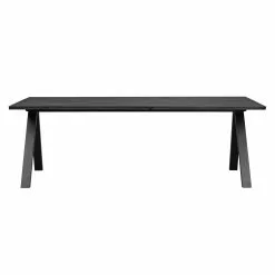 Rowico AB CARRADALE Ruokapöytä 220 X 100 Cm V-mallisilla Metallijaloilla 24 Rowico AB CARRADALE Ruokapöytä 220 X 100 Cm V-mallisilla Metallijaloilla -Myynti Säilytyskalusteet Carradale ruokapoyta 120326 musta