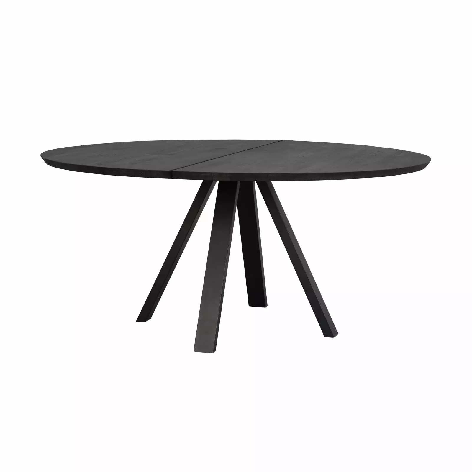 Rowico AB CARRADALE Ruokapöytä Pyöreä 150 Cm V-mallisilla Metallijaloilla 1 Rowico AB CARRADALE Ruokapöytä Pyöreä 150 Cm V-mallisilla Metallijaloilla