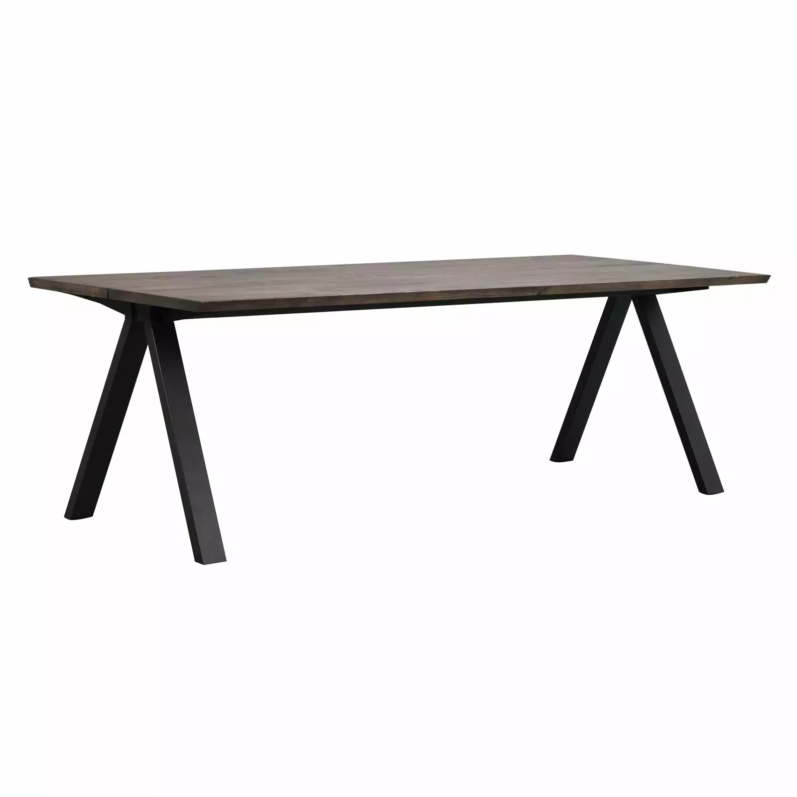 Rowico AB CARRADALE Ruokapöytä 220 X 100 Cm V-mallisilla Metallijaloilla 1 Rowico AB CARRADALE Ruokapöytä 220 X 100 Cm V-mallisilla Metallijaloilla