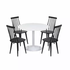 Eureka-import Oy CITY/VEETI 4 Hengen Pyöreä Ruokailuryhmä