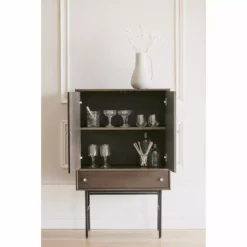 Rowico AB CLEARBROOK Kaappi 79 Cm -Myynti Säilytyskalusteet Clearbrook kaappi savutammi 119783 milj3