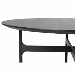 Rowico AB COLTON Ruokapöytä Pyöreä 135 Cm -Myynti Säilytyskalusteet Colton ruokapoyta musta 135 pyorea 119895 detalj