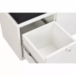 Rowico AB CONFETTI Säilytyspenkki 70 Cm -Myynti Säilytyskalusteet Confetti penkki valkoinen musta detalj c639b522 ab7d 402b 9537 473591152f30