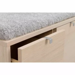 Rowico AB CONFETTI Säilytyspenkki 106 Cm 30 Rowico AB CONFETTI Säilytyspenkki 106 Cm -Myynti Säilytyskalusteet Confetti penkki valkotammi harmaa detalj