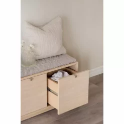 Rowico AB CONFETTI Säilytyspenkki 106 Cm 43 Rowico AB CONFETTI Säilytyspenkki 106 Cm -Myynti Säilytyskalusteet Confetti penkki valkotammi harmaa miljoo