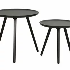 Edessä -Myynti Säilytyskalusteet Daisy sarjapoyta musta 1