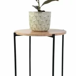 Schou Company A/S DAY Sohvapöytä Ø 40 Cm -Myynti Säilytyskalusteet Day 2Dsohvapoyta 2D40cm 5Flv 2Dmusta 5F4