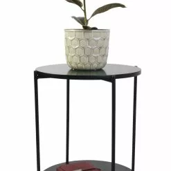 Schou Company A/S DAY Sohvapöytä Ø 40 Cm -Myynti Säilytyskalusteet Day 2Dsohvapoyta 2D40cm 5Fmusta 5F3