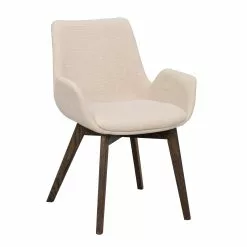 Rowico AB DRIMSDALE Tuoli -Myynti Säilytyskalusteet Drimsdale tuoli beige savutammi 120806 1