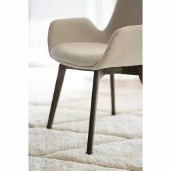 Rowico AB DRIMSDALE Tuoli -Myynti Säilytyskalusteet Drimsdale tuoli beige savutammi 120806 detalj