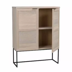 Rowico AB EVERETT Kaappi 95 Cm 13 Rowico AB EVERETT Kaappi 95 Cm -Myynti Säilytyskalusteet Everett kaappi 125 kuultovalko 18770 3