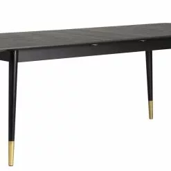 Rowico AB FENWOOD Ruokapöytä Jatkettava 90 X 180 Cm -Myynti Säilytyskalusteet Fenwood ruokapoyta 180x90cm jatkettava musta 3