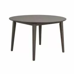 Rowico AB FILIPPA Ruokapöytä Pyöreä Jatkettava 120 + 45 Cm -Myynti Säilytyskalusteet Filippa ruokapoyta tummanruskea 113830 1