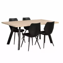 Rowico AB FRED Ruokapöytä -Myynti Säilytyskalusteet Fred rr ruokapoyta 170 valkotammi musta 117422