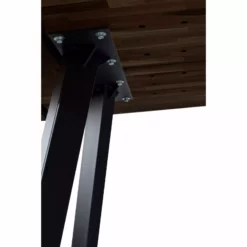 Rowico AB FRED Ruokapöytä -Myynti Säilytyskalusteet Fred ruokapoyta 240 t.ruskea musta 117430 detalj 2