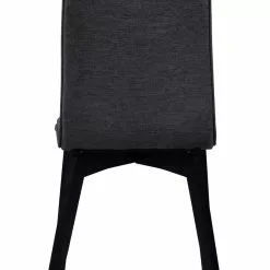 Rowico AB GRACY Tuoli Kangasverhoilulla -Myynti Säilytyskalusteet Gracy tuoli tummanharmaa musta 5