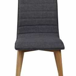 Rowico AB GRACY Tuoli Kangasverhoilulla -Myynti Säilytyskalusteet Gracy tuoli tummanharmaa tammi 2