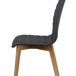 Rowico AB GRACY Tuoli Kangasverhoilulla -Myynti Säilytyskalusteet Gracy tuoli tummanharmaa tammi 3