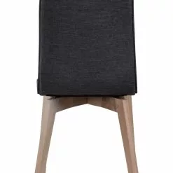 Rowico AB GRACY Tuoli Kangasverhoilulla -Myynti Säilytyskalusteet Gracy tuoli tummanharmaa valkotammi 5