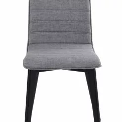 Rowico AB GRACY Tuoli Kangasverhoilulla -Myynti Säilytyskalusteet Gracy tuoli vaaleanharmaa musta 2