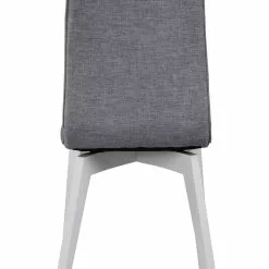 Rowico AB GRACY Tuoli Kangasverhoilulla -Myynti Säilytyskalusteet Gracy tuoli vaaleanharmaa valkoinen 5