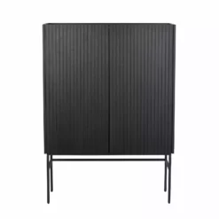 Edessä -Myynti Säilytyskalusteet Halifax kaappi musta 119908 2