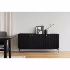 Rowico AB HALIFAX Senkki 160 Cm -Myynti Säilytyskalusteet Halifax senkki musta 119904 milj1