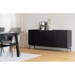 Rowico AB HALIFAX Senkki 160 Cm -Myynti Säilytyskalusteet Halifax senkki musta 119904 milj2