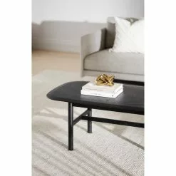 Rowico AB HAMMOND Sohvapöytä 135 Cm -Myynti Säilytyskalusteet Hammond sohvapoyta musta detalj