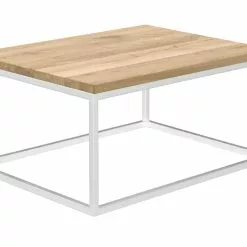 Edessä -Myynti Säilytyskalusteet Hanko sohvapoyta 60x80 tammi lv valk