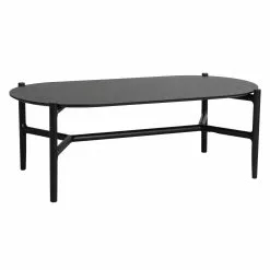 Rowico AB HOLTON Sohvapöytä Ovaali 130 Cm -Myynti Säilytyskalusteet Holton sp 130cm ovaali musta 120379 1