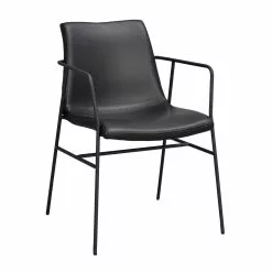 Rowico AB HUNTINGBAY Tuoli -Myynti Säilytyskalusteet Huntington tuoli musta 118622 1