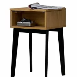 Hilding Anders Finland Oy JENSEN CHARON Yöpöytä -Myynti Säilytyskalusteet Jensen Charon yopoyta tammi