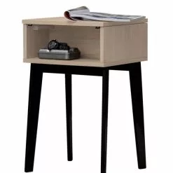 Hilding Anders Finland Oy JENSEN CHARON Yöpöytä -Myynti Säilytyskalusteet Jensen Charon yopoyta valkolakattu