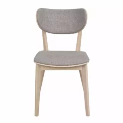 Rowico AB KATO Taivutetuoli -Myynti Säilytyskalusteet Kato tuoli valkotammi vaaleanharmaa 113038